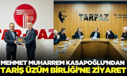 Kasapoğlu’ndan TARİŞ Üzüm Birliği’ne ziyaret