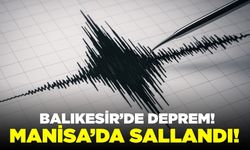 Sındırgı'da deprem Manisa'da sallandı