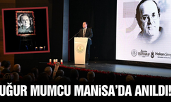 Basının usta kalemi Uğur Mumcu, Manisa'da anıldı!
