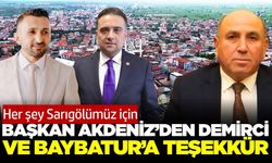 Başkan Akdeniz duyurdu: Sarıgöl'de iki mahalleye müjde