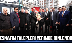 Başkan Dutlulu pazarcı esnafıyla sahada buluştu