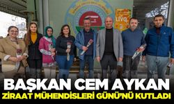 Başkan Aykan'dan Ziraat Mühendisleri günü kutlaması