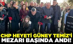 Özel, Güney Temiz’i Kabri başında andı