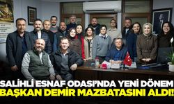Salihli Esnaf Odası’nda yeni dönem