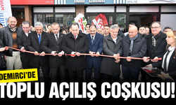 Demirci’de yeni sosyal tesisler hizmete girdi