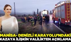 Manisa-Denizli karayolunda kaza: Valilikten açıklama geldi!