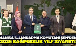 Tuğgeneral İlhan Şen'den Yeşilay Manisa Şubesine ziyaret