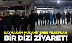 Kaymakam Yıldız’dan personele moral ziyareti!