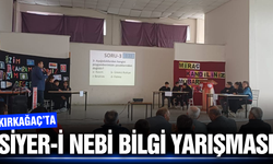 Kırkağaç’ta Siyer-i Nebi bilgi yarışması büyük ilgi gördü!