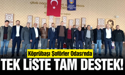 Köprübaşı Şoförler Odası'nda Ahmet Ertem güven tazeledi!