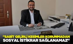 Köse, "Emeklilerin alım gücü hızla eriyor"