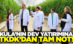 TKDK, Kula Jeotermal Kaynaklı Teknolojik Sera'da incelemelerde bulundu