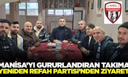 Manisa İşitme Engelliler Spor Kulübüne destek ziyareti