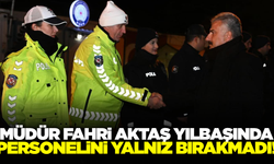 Manisa İl Emniyet Müdürü Fahri Aktaş'tan personeline yılbaşı ziyareti