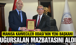 Manisa Kahveciler Odası’nın yeni başkanı Uğursalan göreve başladı