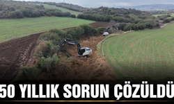 Manisa'da 50 yıllık çile sona erdi!