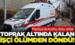 Manisa'da Altyapı Çalışmasında Göçük: İşçi Ölümden Döndü