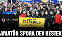 Manisa'da amatör spor kulüplerine büyük destek