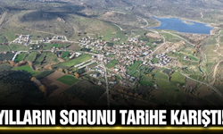 Manisa'nın ilçesinde yılların sorunu sona erdi!