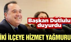 Manisa'da iki ilçeye daha önemli hizmetler kazandırılıyor