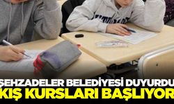 Manisa'da kış dönemi kursları başlıyor