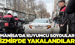 Manisa'da kuyumcu soygununa karışan şüpheli yakayı ele verdi!