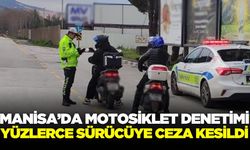 Manisa’da 3 günlük motosiklet denetimi!