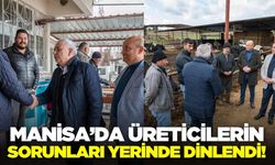 Manisa'da süt üreticilerine destek ziyareti!