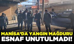Akhisar Kaymakamı Can’dan yangın mağduru esnafa ziyaret