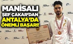 Manisalı Şeften Antalya'da çifte madalya