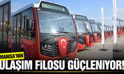Manisa Büyükşehir Belediyesi toplu ulaşım filosunu güçlendirdi