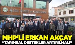 MHP'li Erkan Akçay, "Çiftçimizin vergi yükü hafifletilmelidir"