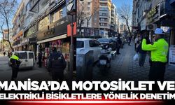 Manisa’da motosikletlilere ceza yağdı