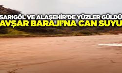 Sağanak yağış Avşar Barajı'na can suyu oldu!