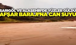 Sağanak yağış Afşar Barajı'na can suyu oldu!