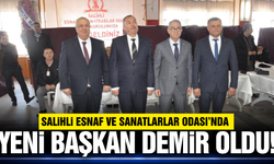 Salihli Esnaf Odası'nda Emre Demir dönemi başladı
