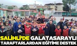 Salihli'de eğitime destek sürüyor!