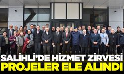 Salihli’de yatırımlar ve koordinasyon ele alındı