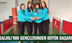 Salihli’nin gençleri Dartta Manisa üçüncüsü oldu!