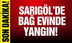 Son Dakika | Sarıgöl'de bağ evinde yangın