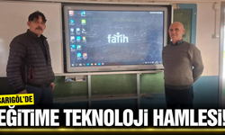 Sarıgöl'de eğitime teknolojik destek!