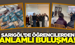 Sarıgöl'de öğrencilerden kandil programı!