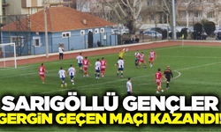 Sarıgöllü gençler devreyi galibiyetle kapattı