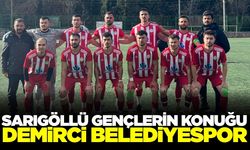 Sarıgöllü gençler ilk devrenin son maçına çıkıyor