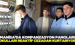 Manisa'da okullar binlerce liralık reaktif cezadan kurtuluyor