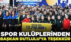 Spor Kulüplerinden Başkan Dutlulu'ya teşekkür mesajları geldi