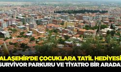 Alaşehir’de çocuklar için ücretsiz eğlence!