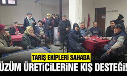 TARİŞ teknik ekibi Alaşehirli üreticilerle bir araya geldi