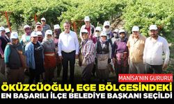 Yılın en başarılı ilçe belediye başkanı, Öküzcüoğlu oldu!