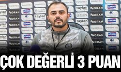 Teknik sorumlu Tektaş: 'Çok değerli bir 3 puan aldık'